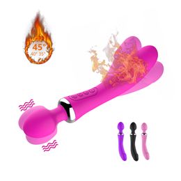 Powerful Vaginal Stimulator 12 Speed Mode Heated G Spot Clitoris Female Multiple Dildo Vibrator sexyy Toys for Women