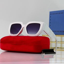 Designer Sunglasses Women Men Classic Fashion Sun Glasses Polaroid Outdoor UV400 Protection Eyewear 6 Colors With Box
