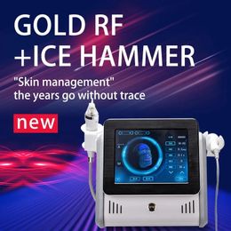 Laser Machine Portable two-in-one Radio Frequency Dot Matrix Micro-needle Machine with Cold Hammer Anti-acne Pores Facial Skin Care