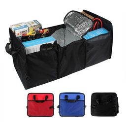 Car Organizer 1 Pc 3 Colors Multifunction Trunk Storage Box Universal Collapsible Large Capacity Oxford Automobile Insulation Bag229k