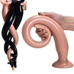 Nxy Anal Toys Sexy 20in Super Huge Dildo Butt Plug Male Prostate Massager Erotic Adult Vaginal Dilator Sex for Men Women 220506