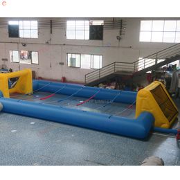Free Ship Outdoor Activities commercial giant inflatable football soccer field arena bumper soccer court sport game for sale