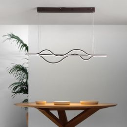 Pendant Lamps Intelligent Creative Post-modern LED Restaurant Office Bar Fashion Art Dining Room Table ChandelierPendant