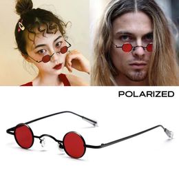 Sunglasses JackJad Classic Vintage Gothic Vampire Style Polarised 28mm Small SteamPunk Brand Design Sun Glasses Oculos De SolSunglasses