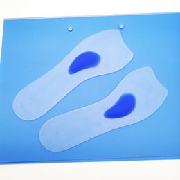 Arch Support Correction Foot Treatment Silicone 3/4 Cushion Flat Feet Half Insole Massage Men and Women