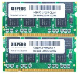 RAMs 1GB DDR 333 PC2700S RAM 512MB DDR-333MHz Notebook Memory For PowerBook5 5 6 PowerBook 7 M9676LL M9677L M9689LLRAMs