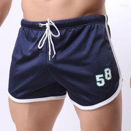 Men's Shorts Men Sports Running Fitness Breathable Mesh Tether Fashion Beach Trunks Men's Track And Field BreathableMen's Naom22