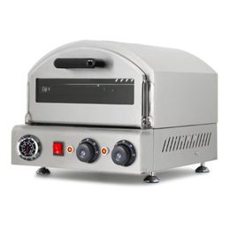 Kitchen Outdoor Commercial Low Power Electric Pizza Oven Baking Machine