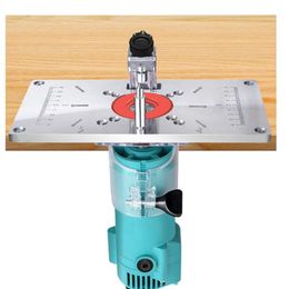 router saw Australia - Professional Hand Tool Sets Carpinte Router Table Insert Plate Woodworking Benches Saw For Multifunctional Wood Machine Engraving 180O