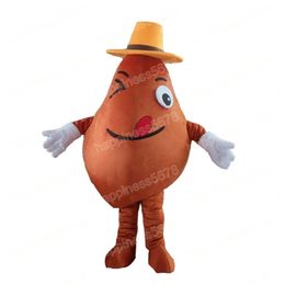 Performance Potato Mascot Costumes high quality Halloween Christmas Cartoon Character Outfits Suit Advertising Carnival Unisex Adults Outfit