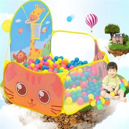 Baby Playpen Game Portable Children Outdoor Indoor Ball Pool Play Tent Kids Safe Foldable Playpens Games Pool Of Balls For Kids 220517