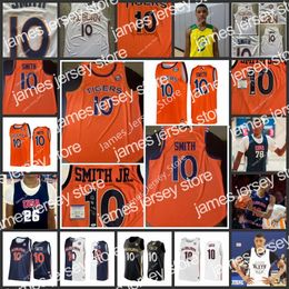 James 10 Jabari Smith Basketball Jersey Stitched College jerseys 2022 NCAA AU Custom Basketball Wears