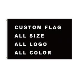 3x5 Ft Custom Printed Flag Company Advertising Sport Outdoor Banners Brass Grommets Promotion Decoration Any Size D220704