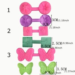 Flower Silicone Mould Baking Moulds Embossed Fondant Cake Decorating Tools Clay Candy Jelly Chocolate Gumpaste Moulds YF0065
