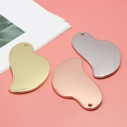 Gua Sha Scraping Tool,Zinc Alloy Therapy Massage fish shape GuaSha Board for Anti Cellulite, Muscles Pain Relief for Spa Acupuncture Trigger Point Treatment