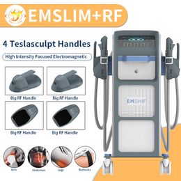 2022 Update Emslim Neo Non-Invasive Vertical 4 Handles H-Iemt Rf Tesla Hi-Ems 4 Handles Em Slim Machine For Sale