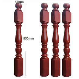 Other Building Supplies Oak stair handrailsLarge columns Decoration stairwells balconies and other fence handrails