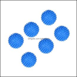 Blue Wash Dryer Balls Makes Clothes Washing Cleaner Softens The Fabrics Laundry Fabric Drop Delivery 2021 Other Products Clothing Racks Hous