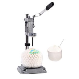 Manual Vertical Coconut Lid Opening Machine Open Coconut Drilling Hole Artefact Young Coconut Hole Opener Maker