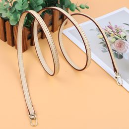 High Quality Genuine Leather Shoulder Bag Straps Replacement Handbag Handles Accessories for Women Bags Belt 220505