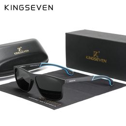 KINGSEVEN Brand Men's Sunglasses Polarized Lens TAC Anti-Burst Cat.3 Driving For Women Sun Glasses Sports Eeywear 220511