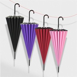 Home Umbrella Black And White Stripes Long Handle Bumbershoot Pagoda Creative Fresh Photography Umbrellas Straight Rod Bent Handles Umbrellas ZC1240