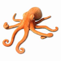 Lifelike Plush Octopus Stuffed Toy Acquatic Animals Plush Toy Home Car Office Bar Decorative Creative Octopus Doll Kids Boys LJ201126