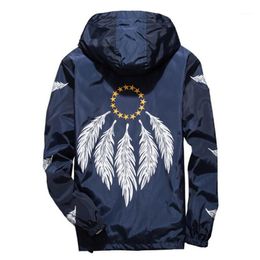 Size 6XL 5XL 7XL 2022 Spring Autumn Young Men Windbreaker Hooded Jacket Slim Thin Clothing Top Quality Waterproof Plus K316