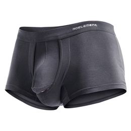 Cellulose Spandex Men Underwear Mens Breathe Underwear Bullet Separation Scrotum Physiological Underpantsunderwear men lot 220505