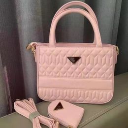 Classic Trendy Women's Bags New Handbag Mini Bags Fashion Two-Piece Suit Bag Rhombus Letter Crossbody Bag