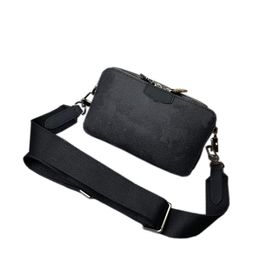 Men's Handbags Square Box bag Leather brand Messenger Shoulder Bag Fashion Luxurys Designers Bags wallet Crossbody waist pack 60414