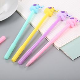 Gel Pens Creative Elephant Pen Cute Cartoon Learning Stationery Water Office Supplies