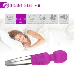 Personal Massager G-Spot Vibrators 8 Speed 20 Frequency Vibration Modes Quiet Portable Handheld Rechargeable Body Massagers sexy