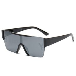 Occhiali da sole da uomo e da donna Occhiali da sole classici con montatura grande per occhiali da vista da donna alla moda da esterno UV400