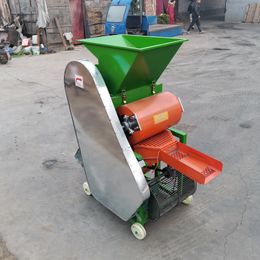 Home Automatic Grain Peeling Machine Groundnut Thresher Sheller Small Peanut Shelling Machine