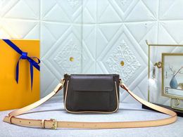 Women Classic Vivacite Shoulder Bags Ladies Designer Mini Flaps Crossbody Bag Handbags Small Purse M51165
