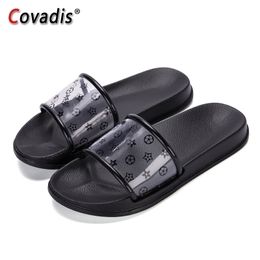 Summer Women Slippers Shoes Outdoor Casual Comfortable Ladies Shoes Transparent Beach Sandals Home Leisure White Womens Shoes Y200423