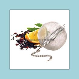 Other Kitchen Dining Bar Home Garden Tea Bags Stainless Steel Mini Ball Infuser Philtre Loose Leaves Strainer Drop Delivery 2021 Mdczr