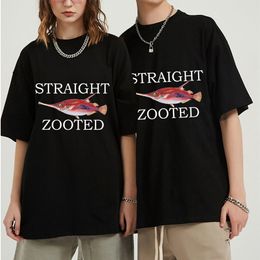 Straight Zooted 100% Cotton Casual Short Sleeve Funny Design Men T Shirt Oneck Cotton Comfortable Fabric Street Men Tshirt 220610