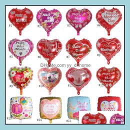 Other Event Party Supplies Festive Home Garden Happy Mothers Day Balloons 1 Dhjpd