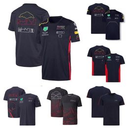 F1 Formula One T-shirt summer short-sleeved shirt with the same custom