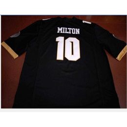 Chen37 Custom Men Youth women UCF Knights McKenzie Milton #10 Football Jersey size s-5XL or custom any name or number jersey