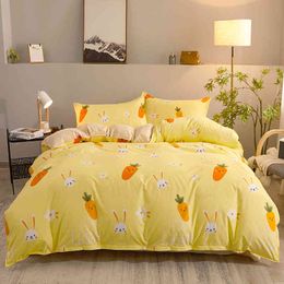 Yanyangtian New Bedding Set Four Pieces Duvet Cover Bed Sheet 150size Sheets Summer Room Queensize Spread