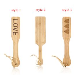 Erotic Toys Bamboo Paddle Whip Spanking Ass BDSM Slave Flogger Fetish Adult Games sexy For Woman Men Couples