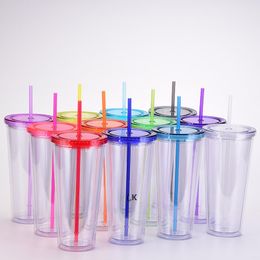 25pcs 17oz Sublimation Glass Cups With Handle Frosted Clear Camper Tumbler  Juice Jar Can Beverage Coffee Mugs With Lids & Straws - AliExpress