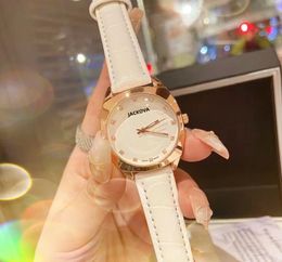 Hottest popular fashion womens quartz watch 33mm Genuine Leather Cystal Ladies watches super nice fine small Lovers Trend Clock Wristwatch gifts