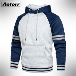 Hip Hop Autumn Mens Thick Fleece Hoodies Pure Colour Men Velvet Fabrics Winter Jackets Drop 4XL 220325