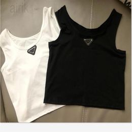 white crop tank Canada - Designer Cotton Tanks Camis Summer Spring 2022 Black White Women Leather Triangle Crop Tops Sexy Off Shoulder Tank Top Casual Slee253I