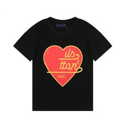 T-shirt di lusso Estate Uomo donna Short louiswear Maniche Fashion Tee Camicie in puro cotone di alta qualità Tempo libero Modello classico Taglia S-XXL # 06
