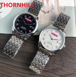 Top quality Men Week Time Date Watch 40mm Fashion Casual clock Man Wristwatches Luxury Quartz Movement sapphire scratch resistant glass Watches montre de Luxe